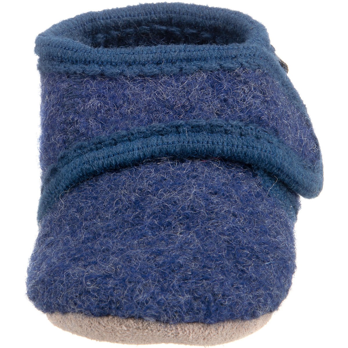 Krabbelschuhe aus Wolle - Grau melange CeLaVi