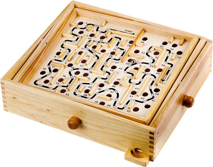 Kugel Labyrinth aus Holz Weible Spiele