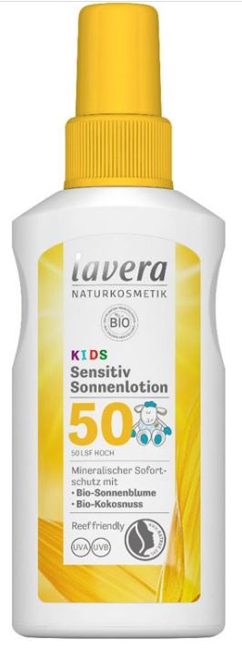 Lavera Sensitiv Sonnencreme SPF 50 - 100 ml - Familienbande