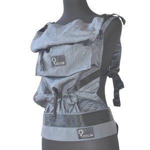 Leolin Mini Babytrage - grau Leolin