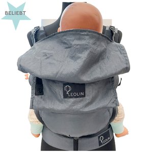 Leolin Mini Babytrage - grau Leolin