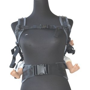 Leolin Mini Babytrage - grau Leolin