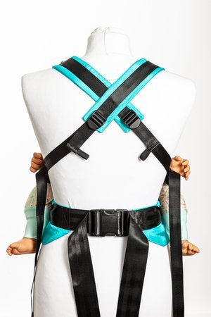 Leolin Mini Babytrage - grau Leolin