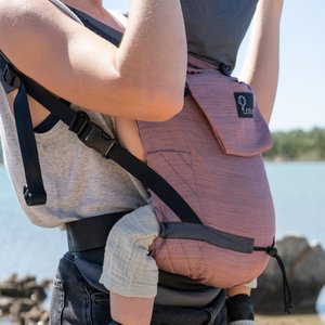 Leolin Mini Babytrage - grau Leolin