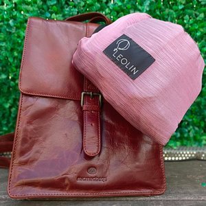 Leolin Mini Babytrage - Rose Melange / grau Leolin