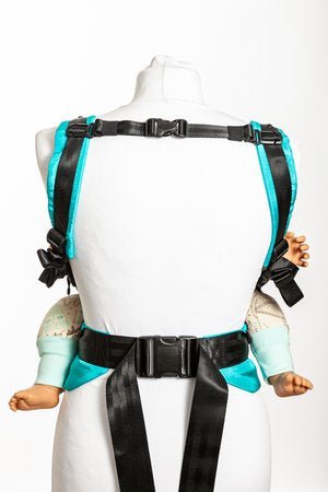 Leolin Mini Babytrage - Rose Melange / grau Leolin
