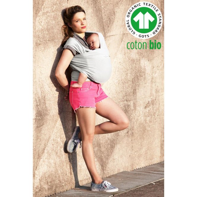Love Radius Tragetuch Basic BIO - Perle - Familienbande
