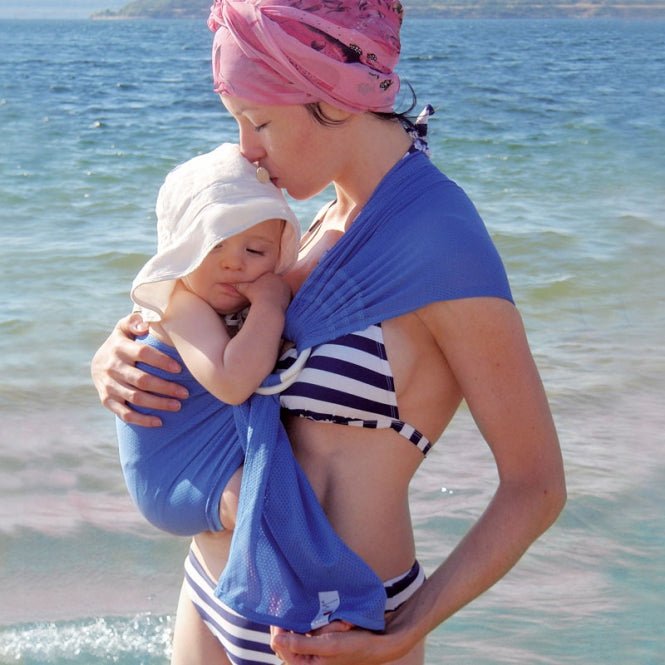 MaM Watersling Happy Pink - Der Wasser Ring Sling fürs Duschen, Schwimmbad und für Strand MaM