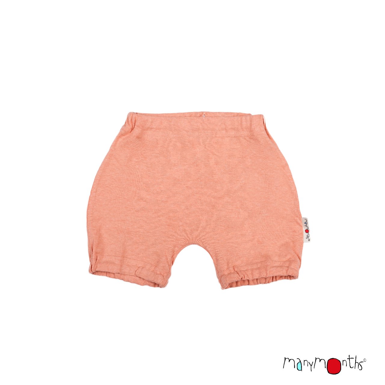 ManyMonths Bubble Shorts Hanf - Peach Rose ManyMonths