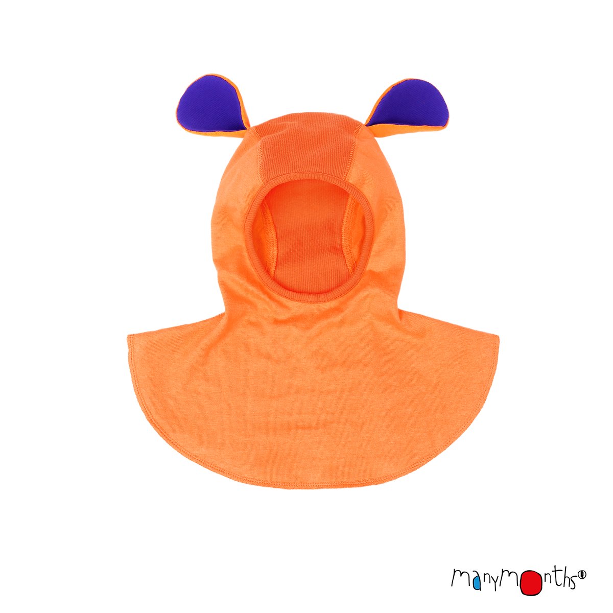 ManyMonths ECO Hempies Elephant Hood nectarine ManyMonths