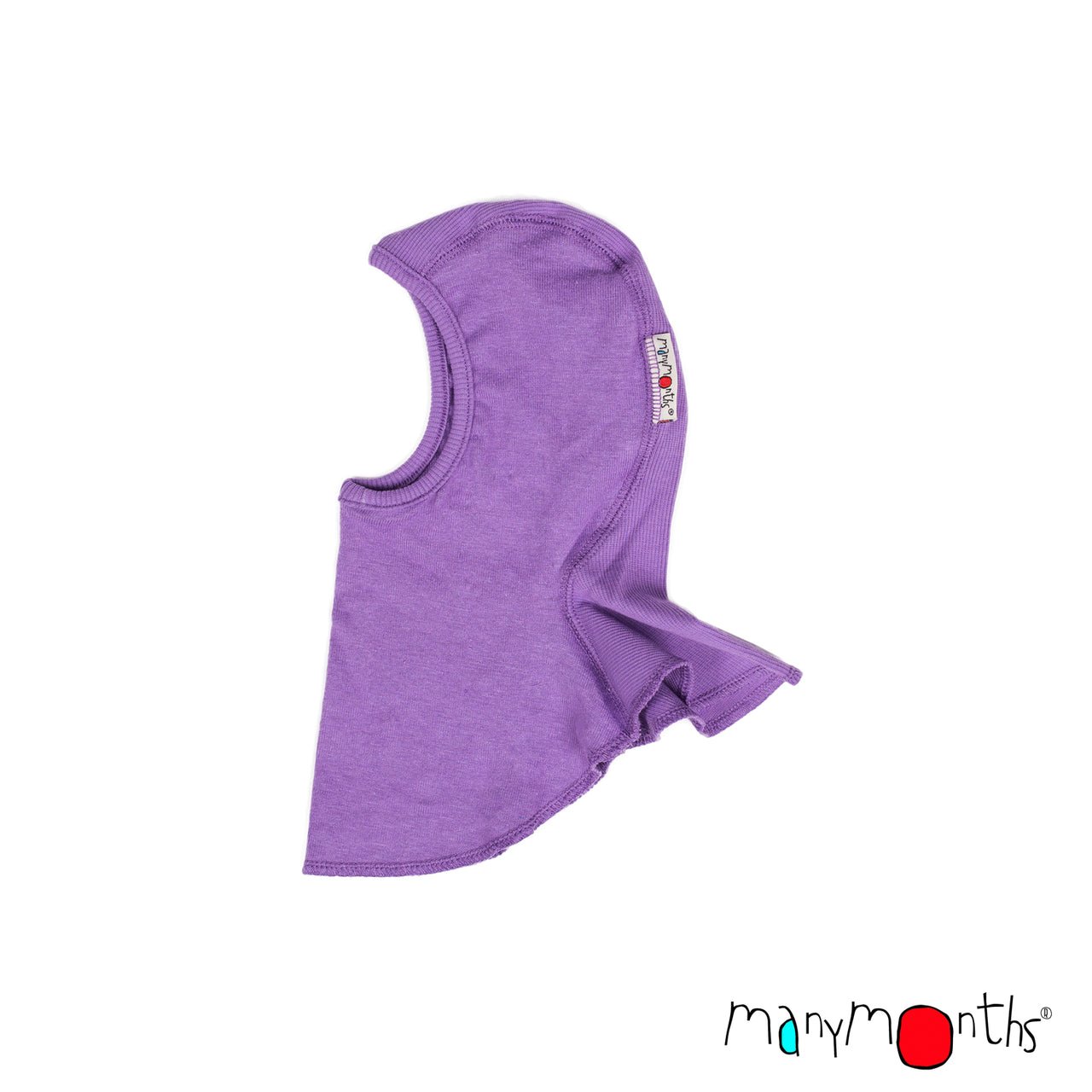 ManyMonths ECO Hempies Elephant Hood Sheer Violet - Familienbande