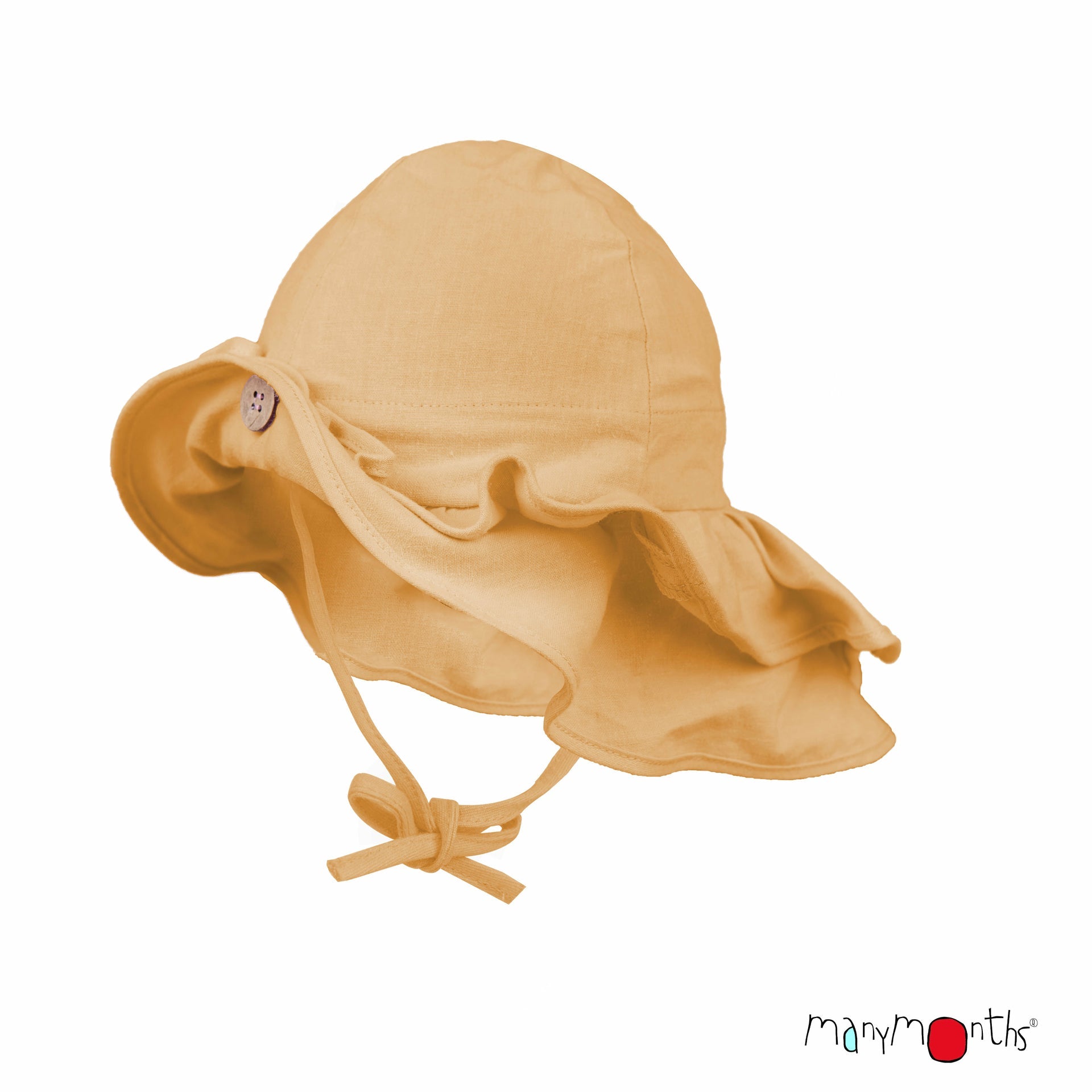 ManyMonths Glamour Hat Hanf - Golden Straw ManyMonths