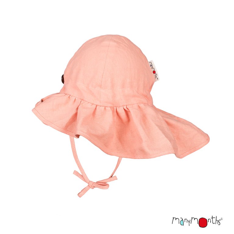 ManyMonths Glamour Hat Hanf - Peach Rose - Familienbande