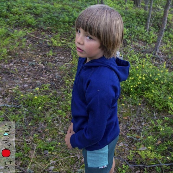 ManyMonths Hooded Zip Cardigan - Rooibos Red ManyMonths