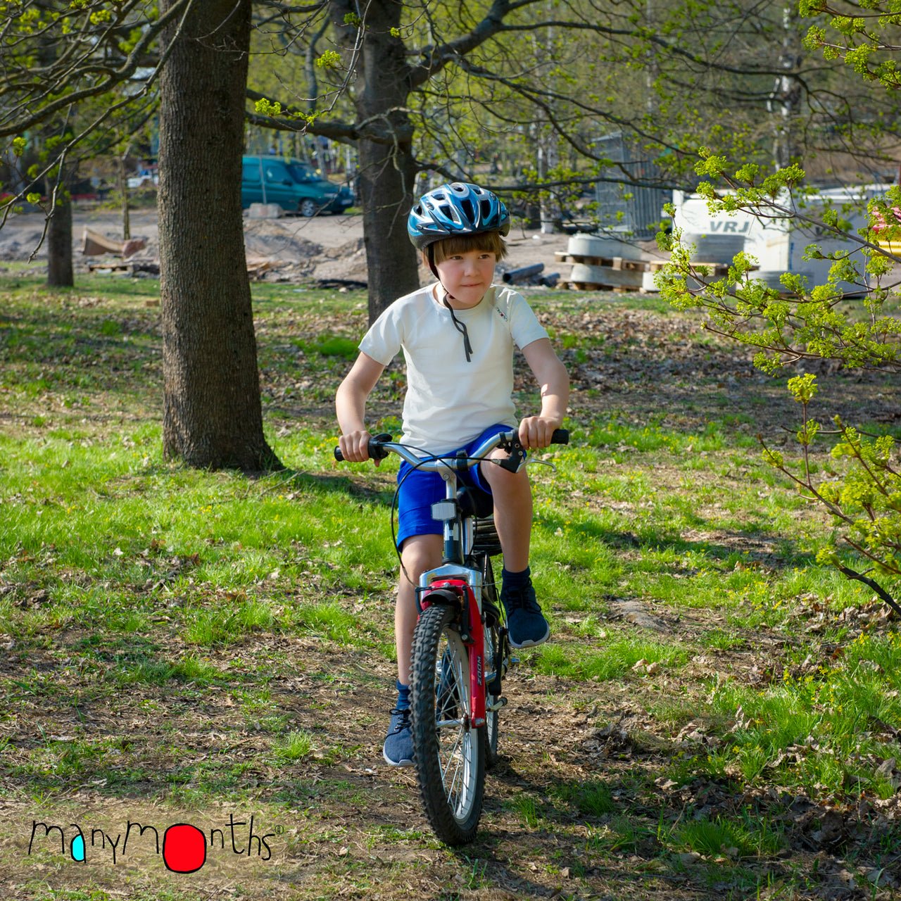 ManyMonths Long/Short Sleeve Shirt Hanf - Poppy Red ManyMonths