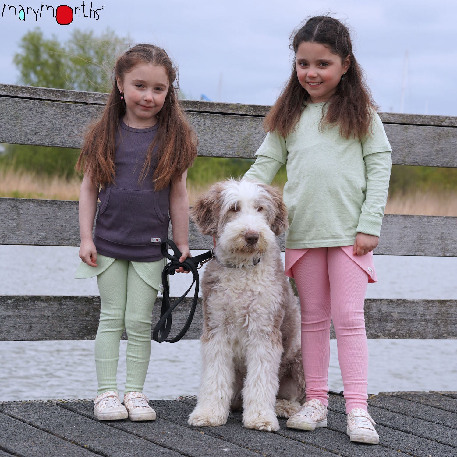 ManyMonths Long/Short Sleeve Shirt Hanf - Poppy Red ManyMonths