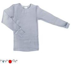 ManyMonths Long/Short Sleeve Shirt Hanf - Silver Blue ManyMonths