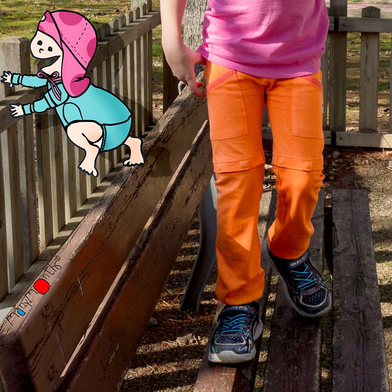 ManyMonths Long/Short Yoga Trousers Hanf - Seafoam Green ManyMonths