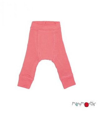 ManyMonths Natural Wollies Longies Peach Bud ManyMonths