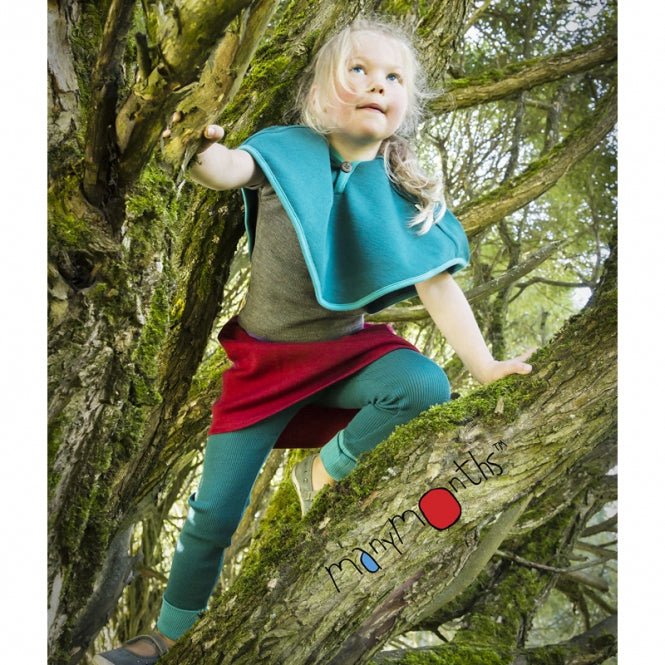 ManyMonths Natural Wollies Longies precious coral ManyMonths