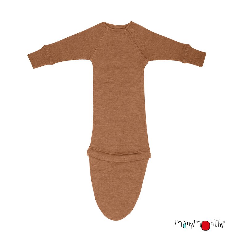 ManyMonths Schlafsack mit Verlängerung - Potter's Clay - Familienbande