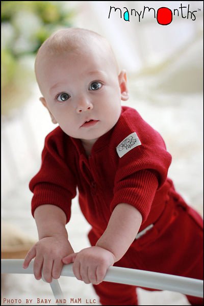 ManyMonths Woll-Overall - Dusty Grape ManyMonths
