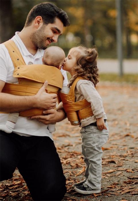 Marsupi Mini Puppentraghilfe butterscotch Marsupi