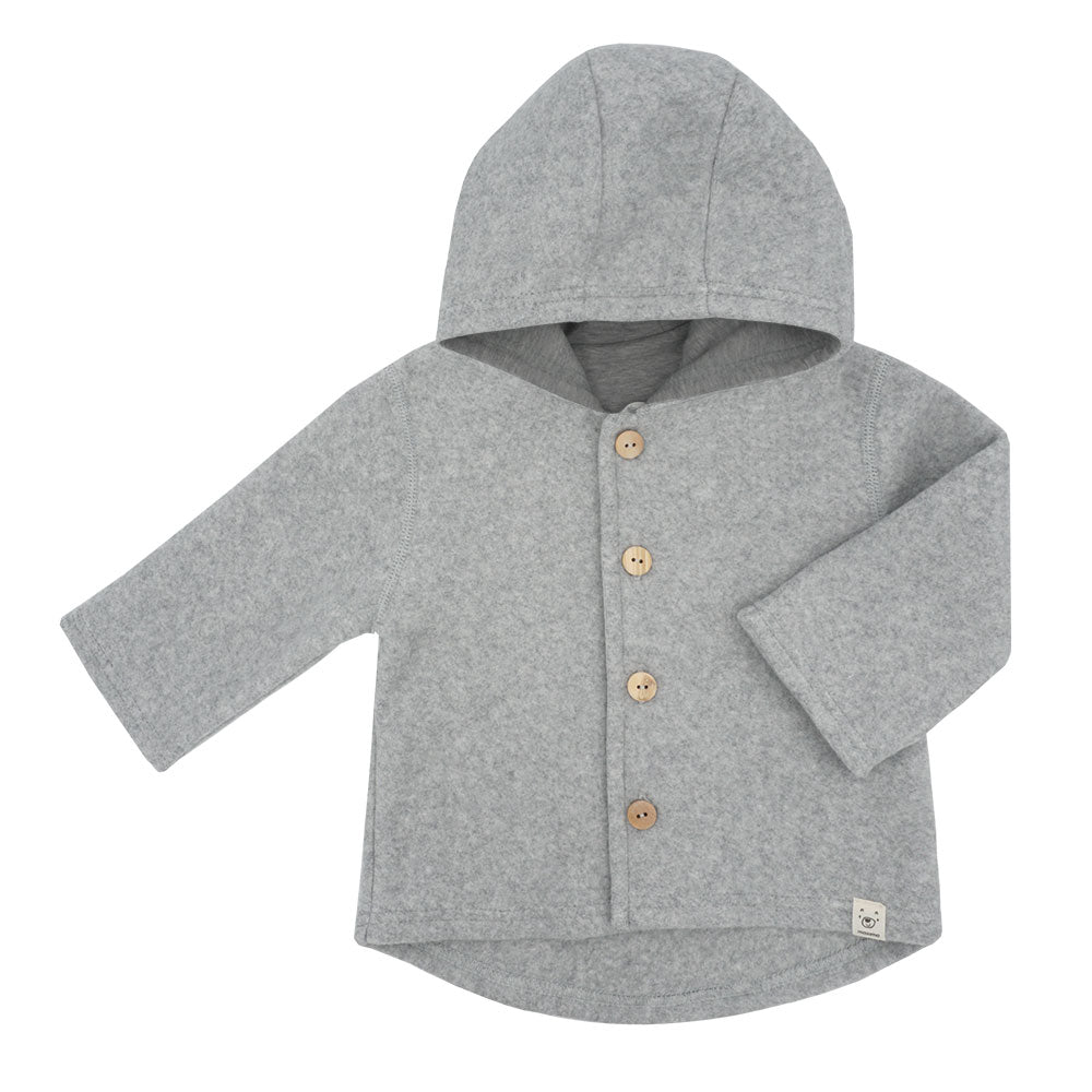 Maximo Baby-Jacke Baumwollfleece -graumelliert maximo