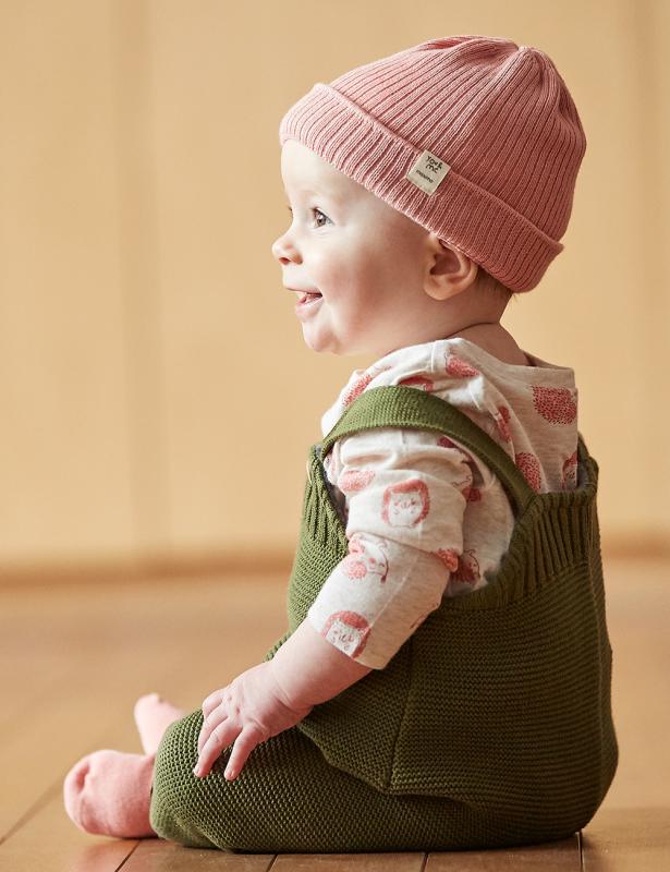 Maximo Baby Strickhose - kupferbraun maximo