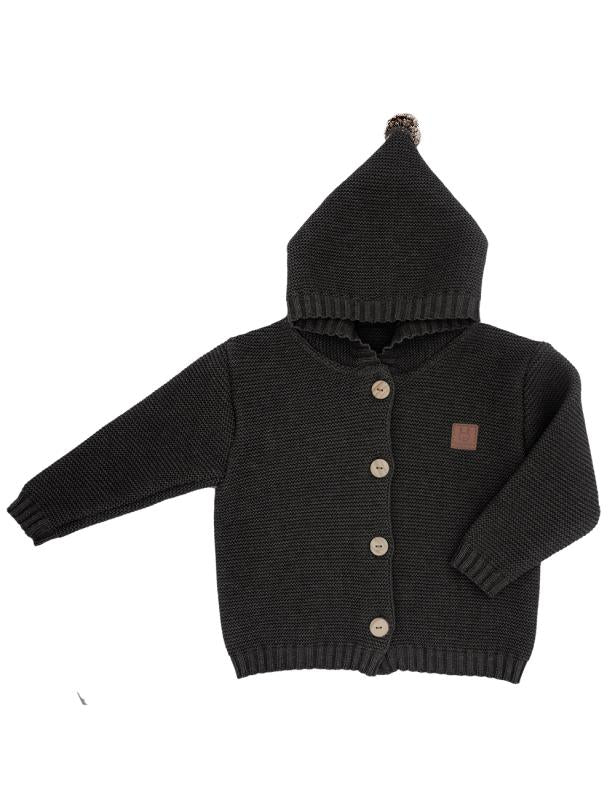 Maximo Baby Strickjacke - carbonmeliert maximo