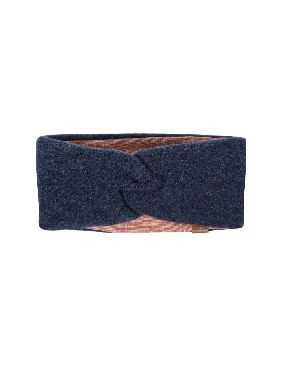 Maximo Knotenstirnband Wollfleece - blau maximo
