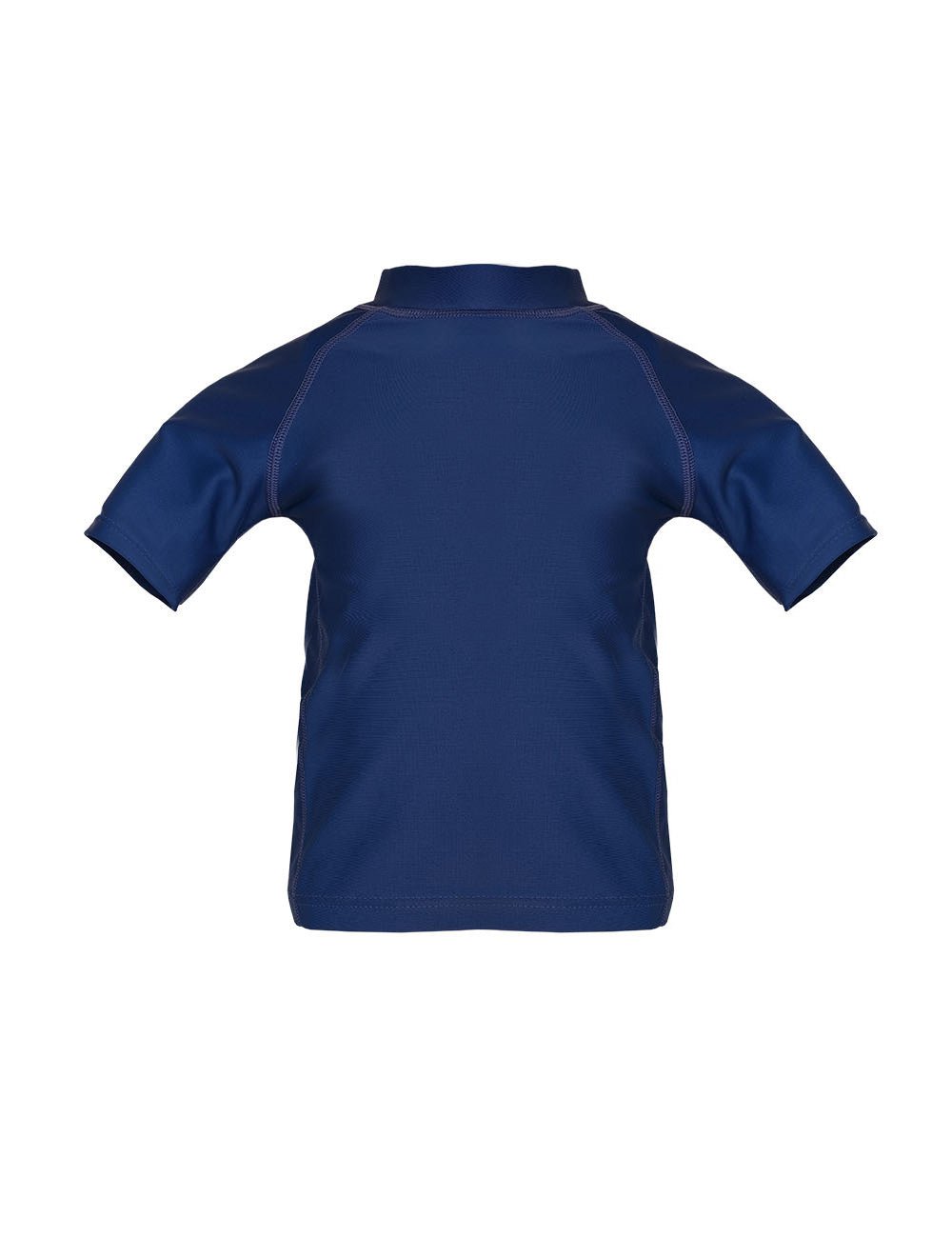 Maximo Mini-Badeshirt Kurzarm - graphitblau - Familienbande