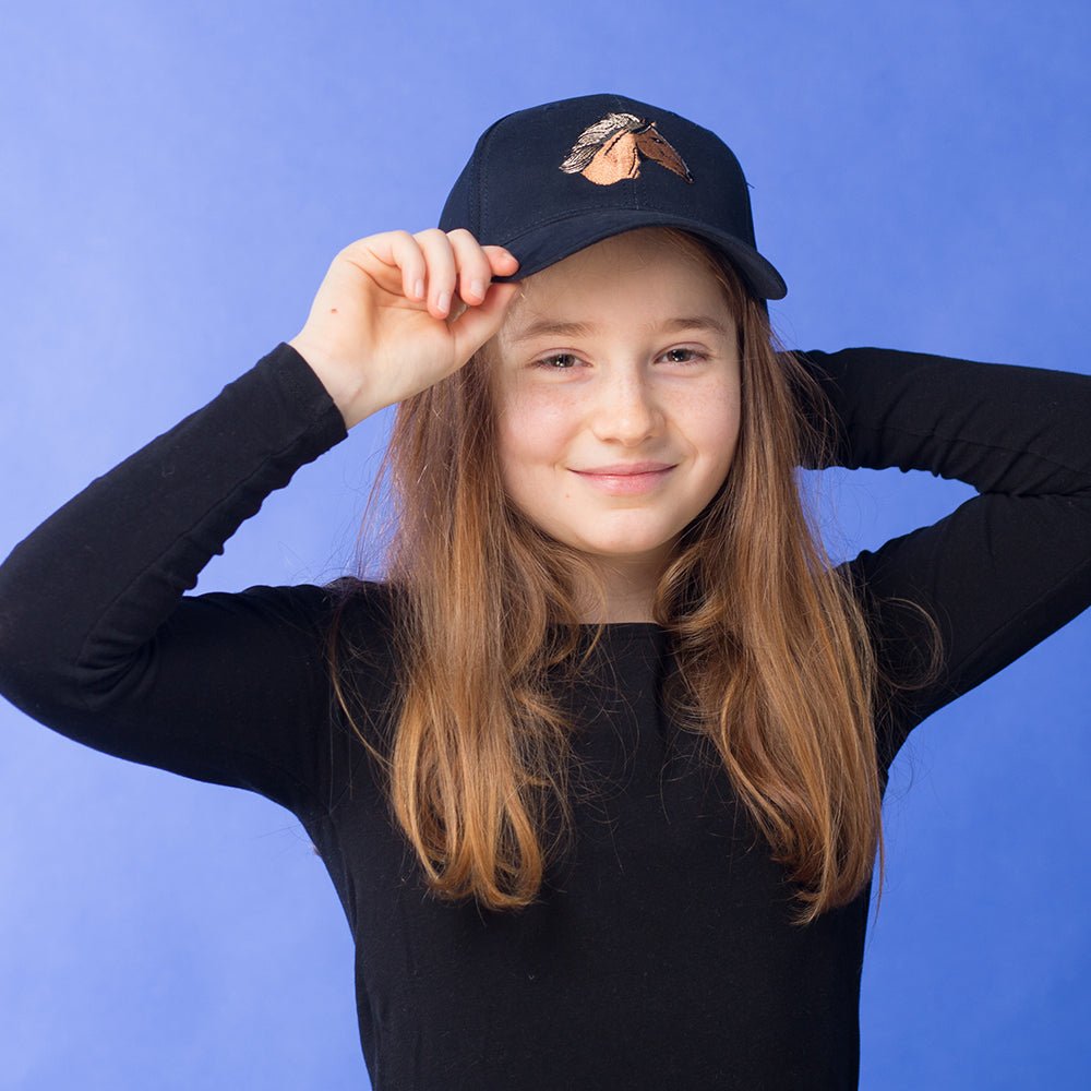 Maximo Mini Cap - Horse wild and free navy maximo