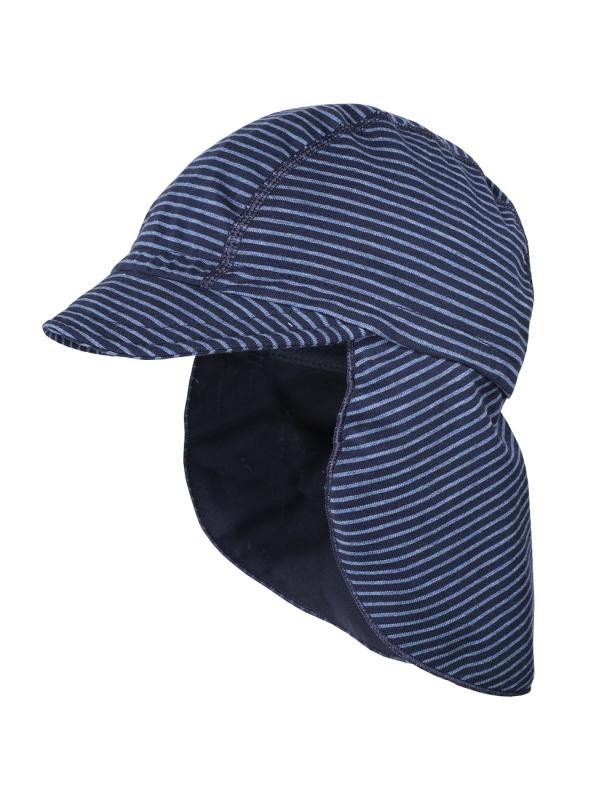 Maximo Mini Schildmütze mit Band - dunkelmarine-blue meliert Familienbande