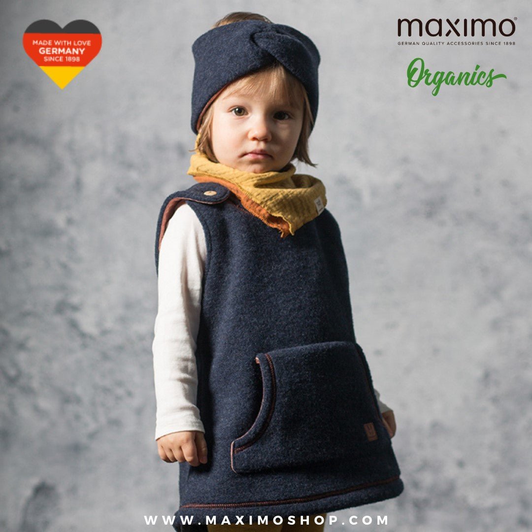 Maximo Musselin Babyhalstuch - rosewood/rust Familienbande