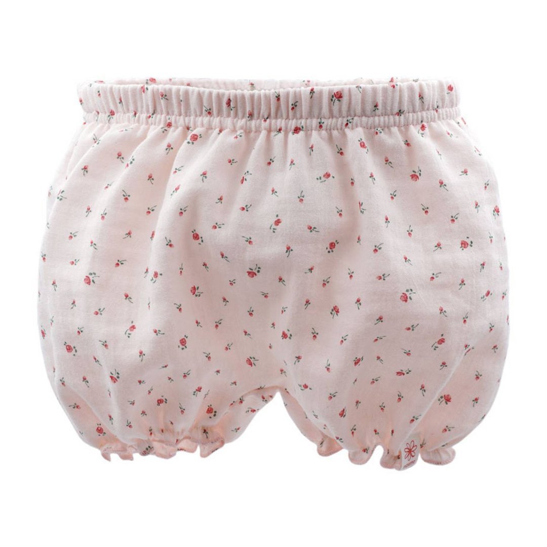 Maximo Musselin Pumphose kurz - rosa Blümchen maximo