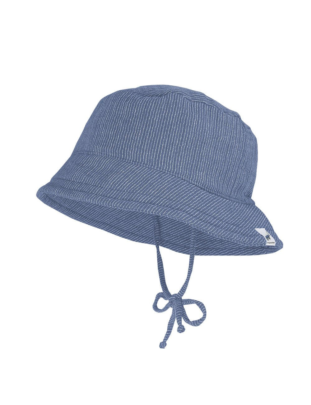 Maximo Musselin Schlapphut - altindigo-weiss-gestreift maximo