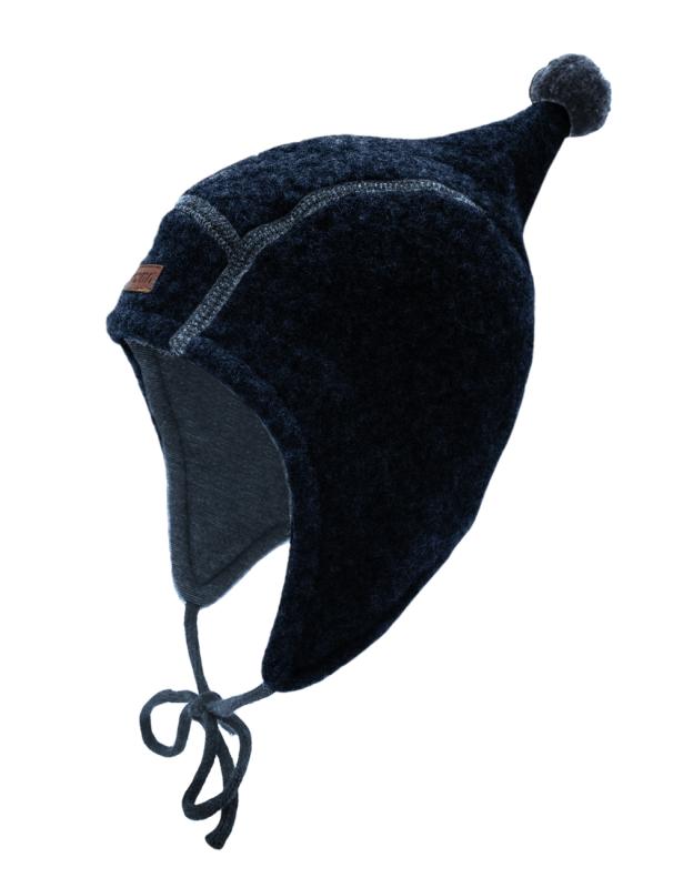 Maximo Zipfelmütze - navymeliert/indigo maximo
