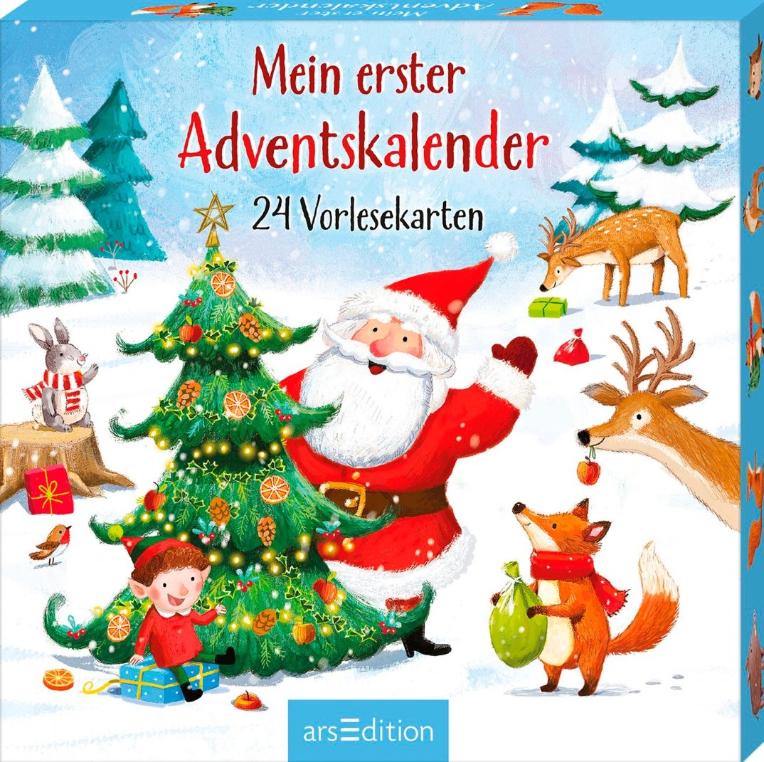 Mein erster Adventskalender - 24 Vorlesekarten ars dition