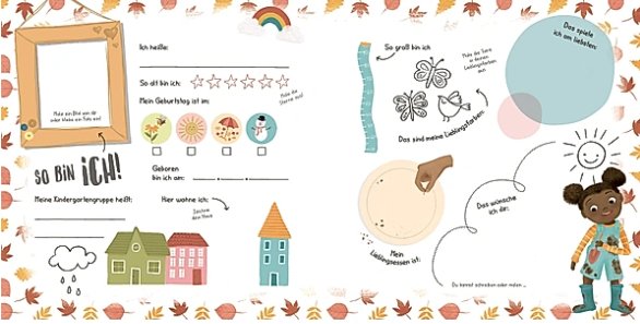 Mein Freundschaftsbuch Kindergarten von pen 2nature - Familienbande