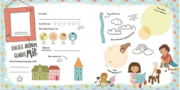 Mein Freundschaftsbuch Kindergarten von pen 2nature - Familienbande