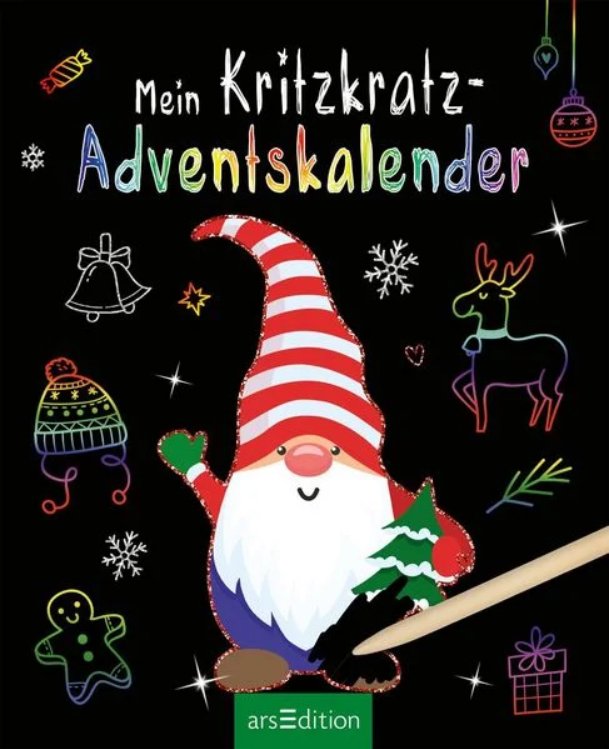 Mein Kritzkratz-Adventskalender ars dition