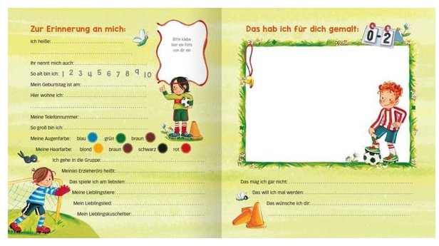 Meine Kindergartenfreunde - Fussball Verlag