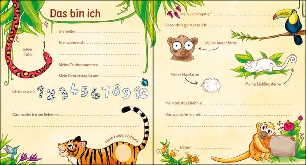 Meine Kindergartenfreunde - Schatzsuche Verlag