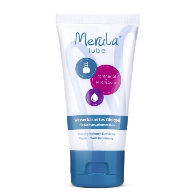 Merula Lube Gleitgel für Menstruationstassen Merula