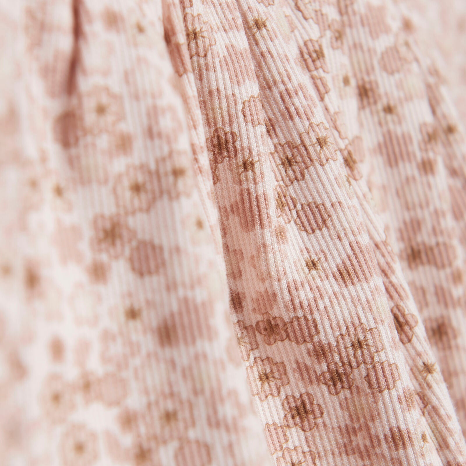 Minymo Bambus Rip-Body-Röckli - Soft Pink Minymo
