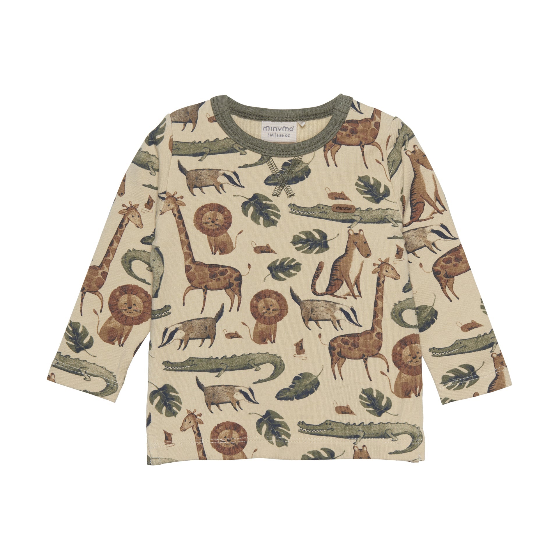 Minymo Bambus Shirt - Boulder - Familienbande