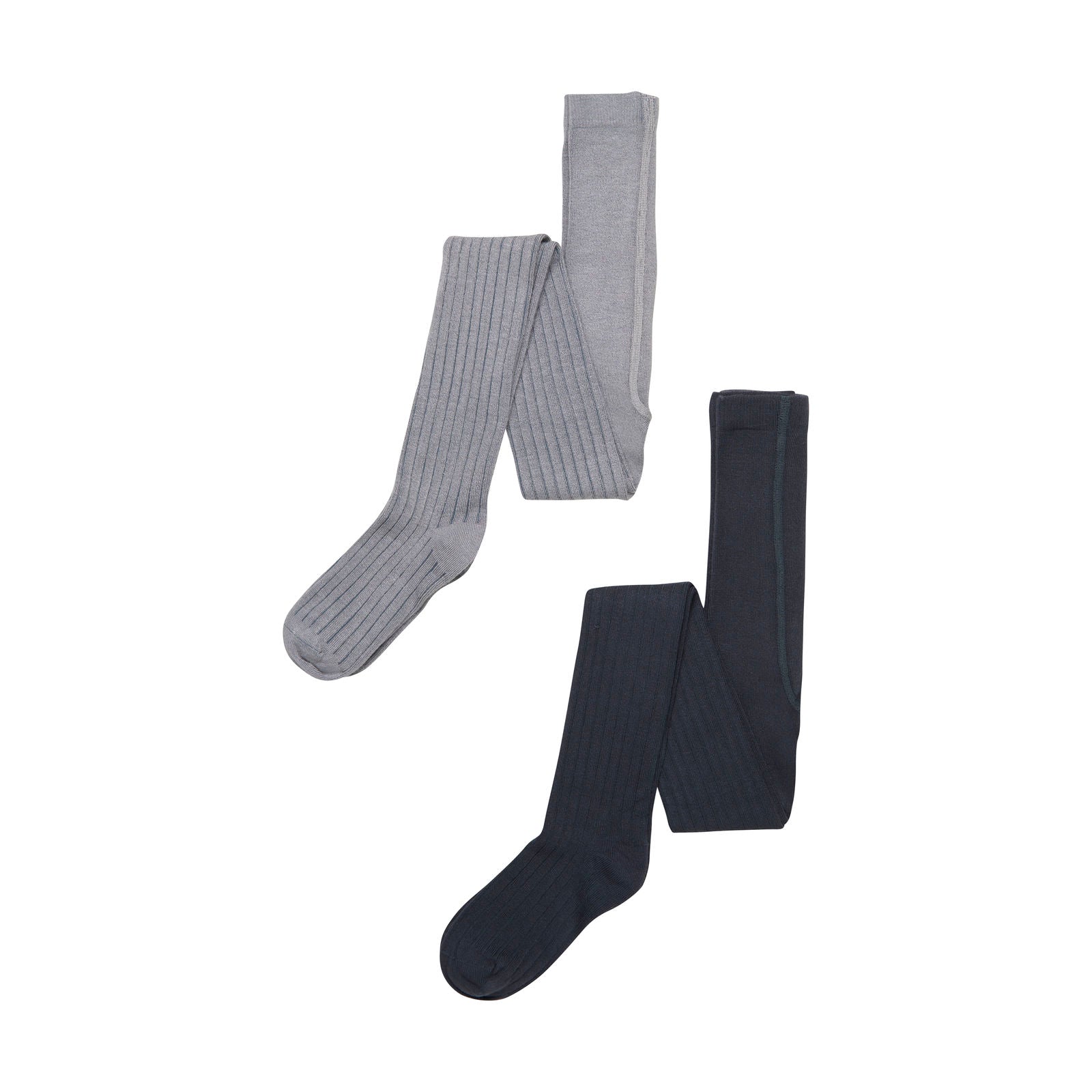 Minymo Bambus Strumpfhosen 2er Pack - grau Minymo