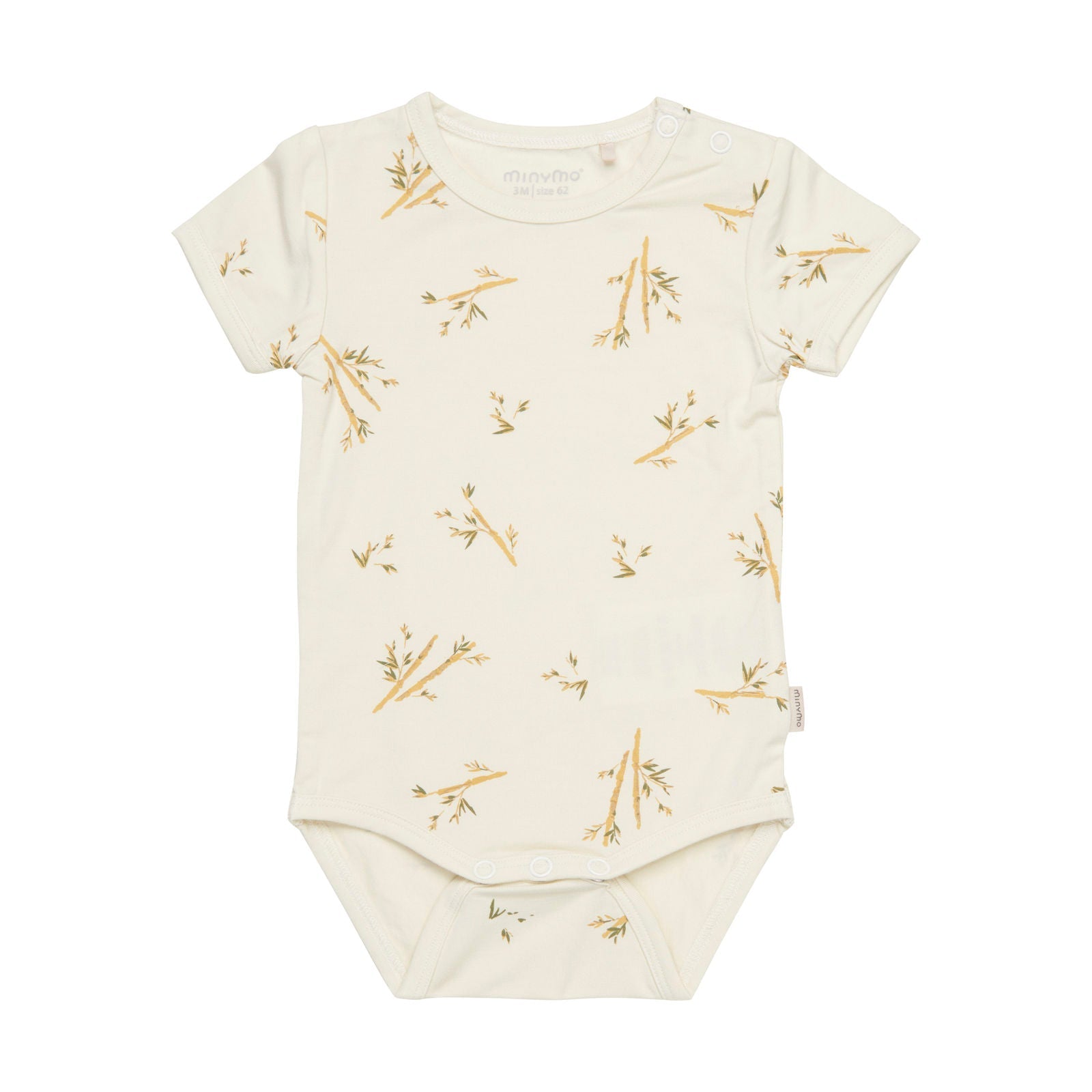 Minymo Bambusbody kurzarm - Bambusmotiv Minymo