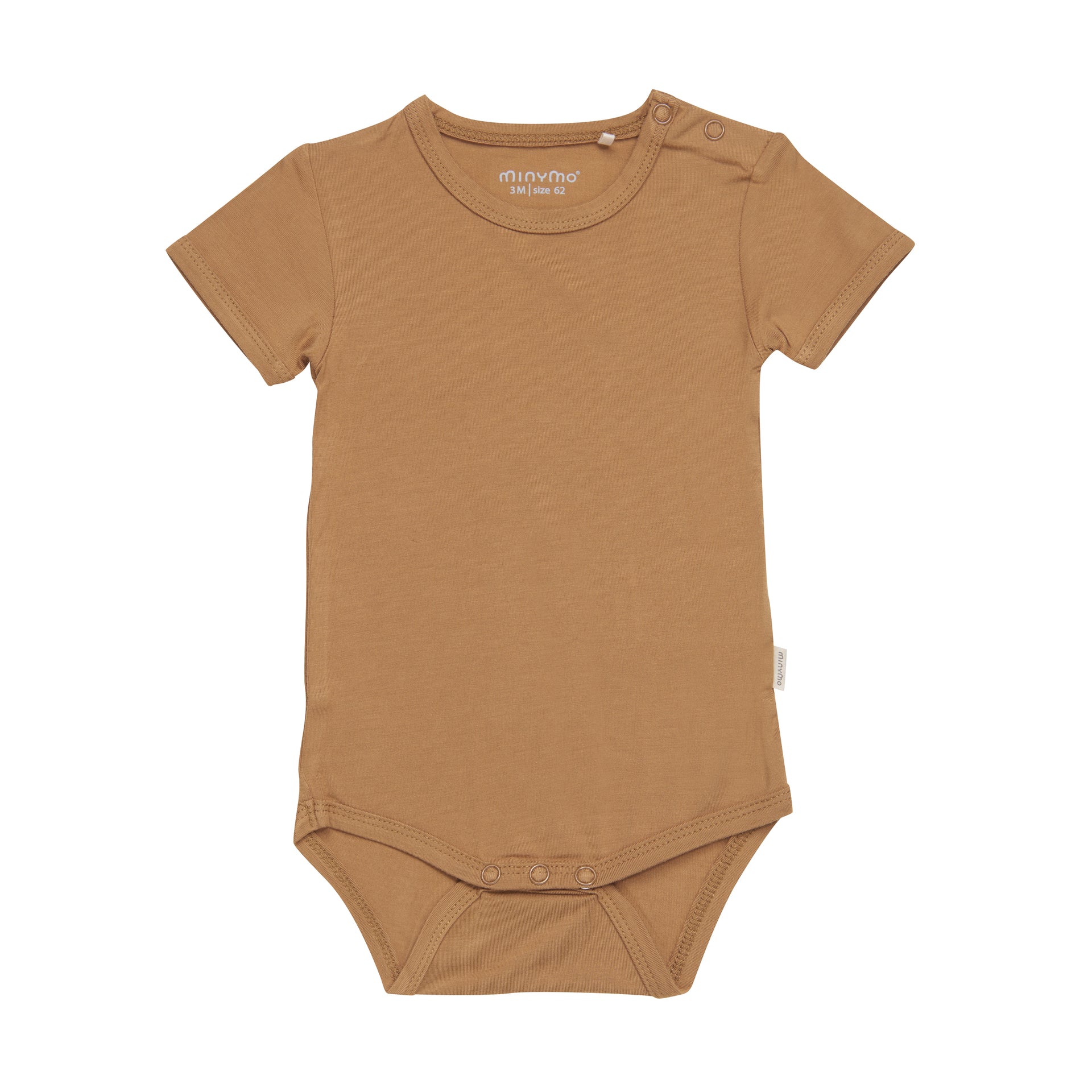 Minymo Bambusbody kurzarm - Chipmunk Minymo